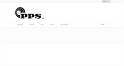 Desktop Screenshot of ppsinc.com