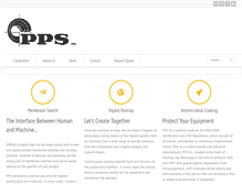 Tablet Screenshot of ppsinc.com